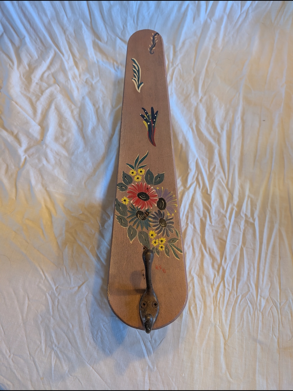 2/60$ Vintage lilac Floral Wall Hook
